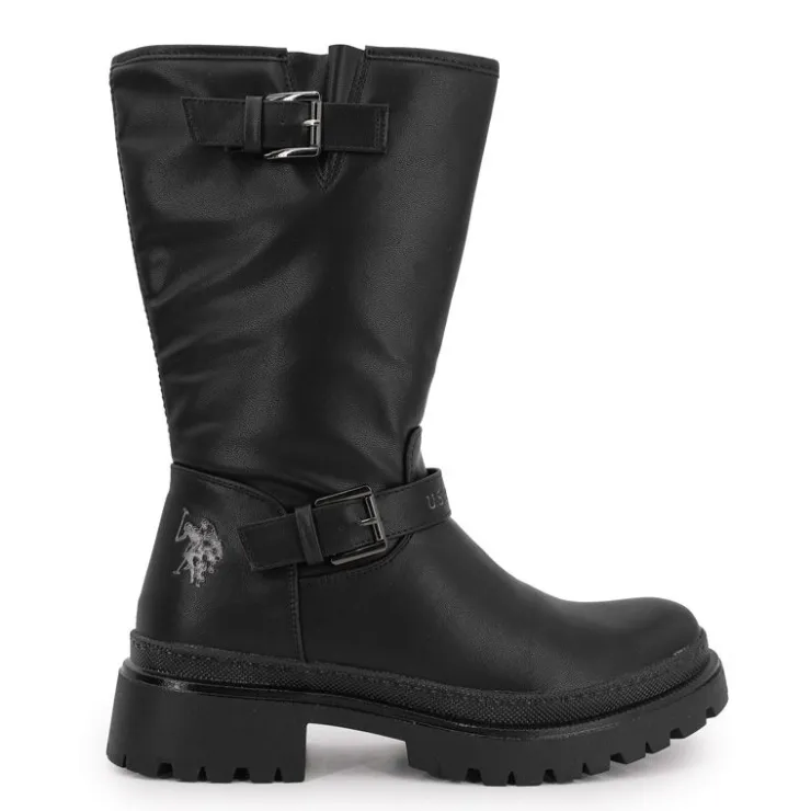 US POLO Bottines byker e Femme NOIR Sale