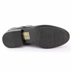 PIERRE CARDIN Bottines chelsea cuir Femme MARRON Clearance