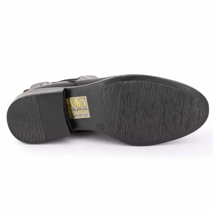 PIERRE CARDIN Bottines chelsea cuir Femme MARRON Clearance