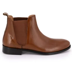 MAISON HERITAGE Bottines chelsea Matias cuir marron Homme CUIVRE Online
