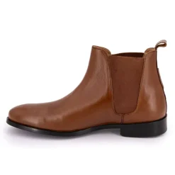 MAISON HERITAGE Bottines chelsea Matias cuir marron Homme CUIVRE Online
