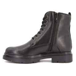 LES TROPEZIENNES PAR M.BELARBI Bottines cuir avec lacets soraya 36-41 Femme NOIR Sale