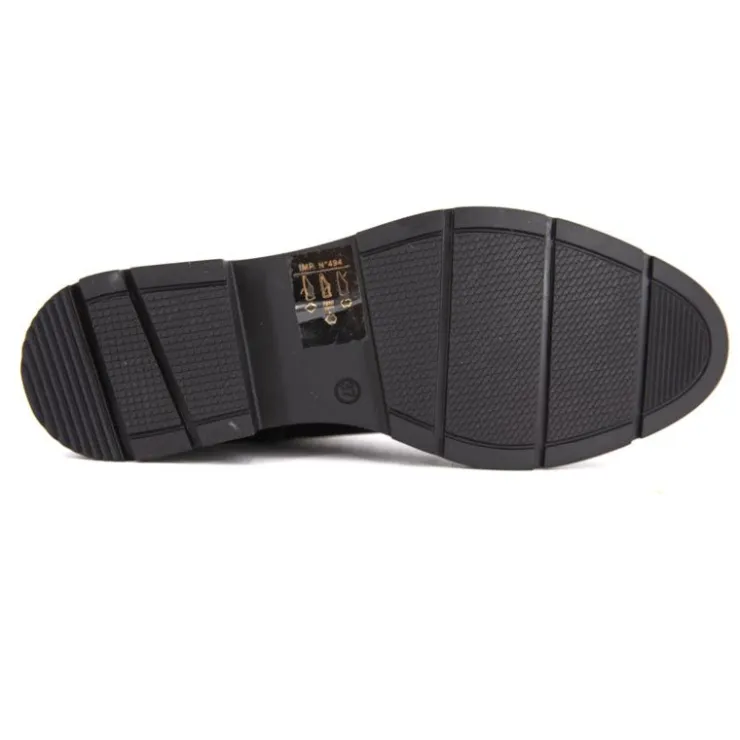 LES TROPEZIENNES PAR M.BELARBI Bottines cuir avec lacets soraya 36-41 Femme NOIR Sale