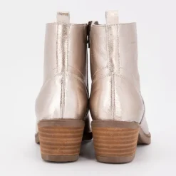 PATRICIA MILLER Bottines elista cuir rose gold Femme OR Best