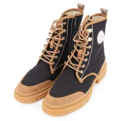 LES TROPEZIENNES PAR M.BELARBI Bottines en tissu Dypster avec fermeture éclair Femme NOIR Discount