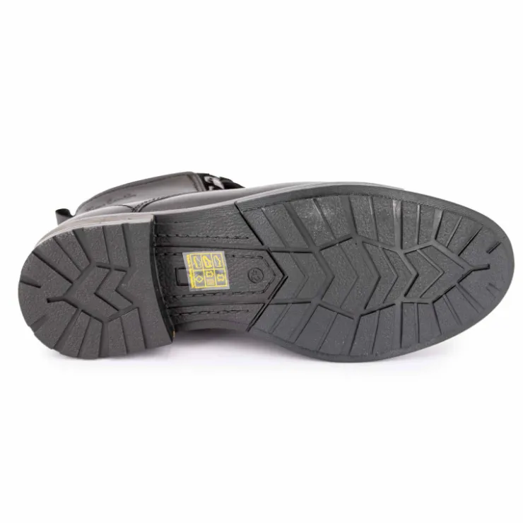 PIERRE CARDIN Bottines Henrycar à Lacets Wilex73 Cuir Homme NOIR Outlet