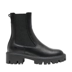 ONLY Bottines élastique en similicuir semelle crantée femme NOIR Online