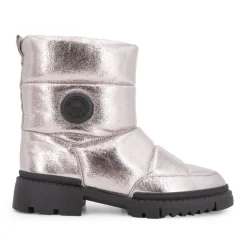 LES TROPEZIENNES PAR M.BELARBI Bottines matelassées Doudou Femme ARGENT