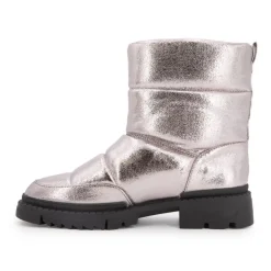 LES TROPEZIENNES PAR M.BELARBI Bottines matelassées Doudou Femme ARGENT