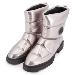 LES TROPEZIENNES PAR M.BELARBI Bottines matelassées Doudou Femme ARGENT