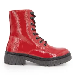 DOCKERS BY GERLI Bottines s vernies Femme DOCKERS ROUGE Discount