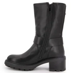 DOCKERS BY GERLI Bottines style motard montantes Femme DOCKERS NOIR Outlet