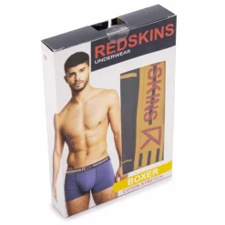 REDSKINS Boxer boite eddy Homme NOIR New