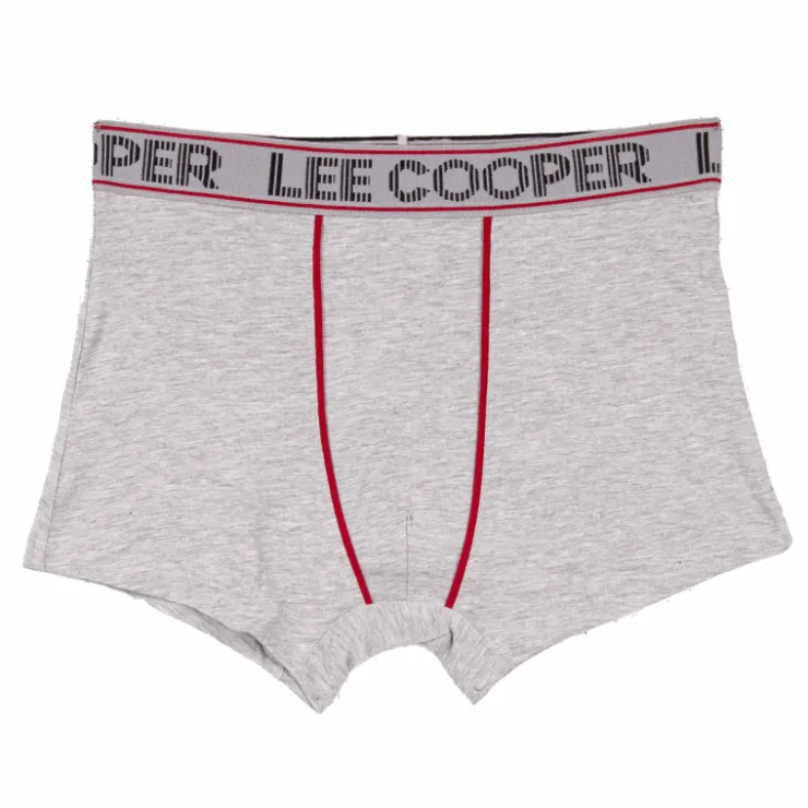 LEE COOPER Boxer boite spicy Homme GRIS CLAIR Discount