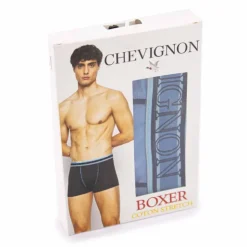 CHEVIGNON Boxer boite woody Homme BLEU Best