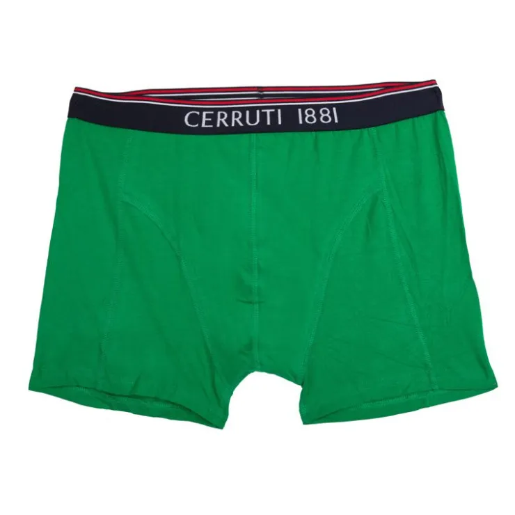 CERRUTI Boxer classic fashion 2020 6367 Homme VERT Outlet