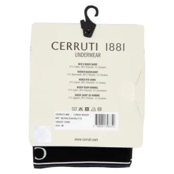 CERRUTI Boxer conton doux stretch Homme GRIS New