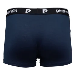 PIERRE CARDIN Boxer coton doux avec élastique noir Homme BLEU FONCE Best