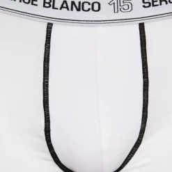 SERGE BLANCO Boxer coton elasthane ser/1/bc/cla/ass5 Homme BLANC Discount