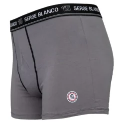 SERGE BLANCO Boxer coton elasthane ser/1/bc/cla/ass5 Homme GRIS Sale