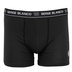 SERGE BLANCO Boxer coton elasthane ser/1/bc/cla/ass5 Homme NOIR Online