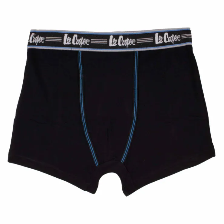LEE COOPER Boxer en coton Homme NOIR Outlet