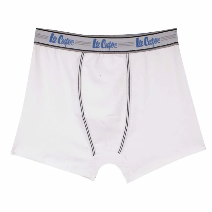 LEE COOPER Boxer en coton Homme BLANC Outlet