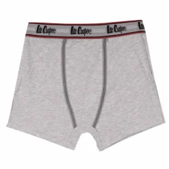 LEE COOPER Boxer en coton Homme GRIS CLAIR Clearance