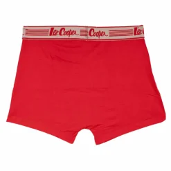 LEE COOPER Boxer en coton Homme ROUGE Discount