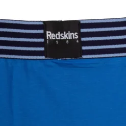 REDSKINS Boxer en coton Homme BLEU ROI Clearance