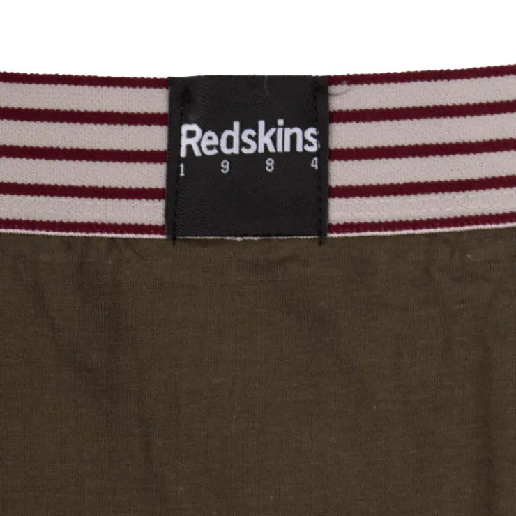 REDSKINS Boxer en coton Homme KAKI Sale
