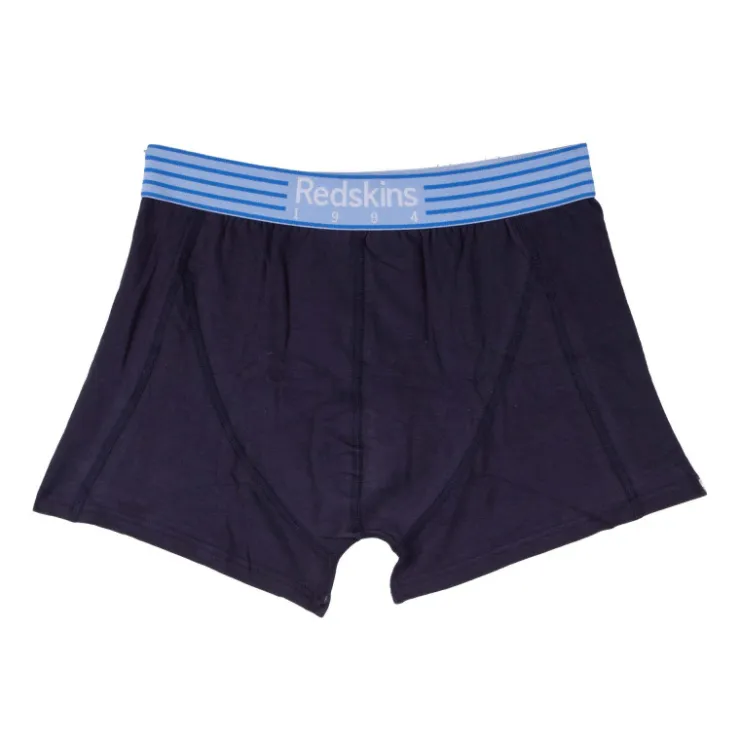 REDSKINS Boxer en coton Homme BLEU FONCE Sale