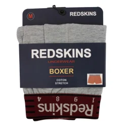 REDSKINS Boxer en coton Homme GRIS CLAIR Online