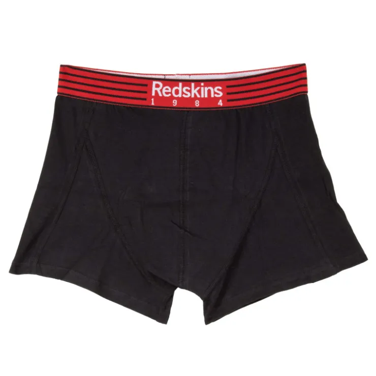 REDSKINS Boxer en coton Homme NOIR New