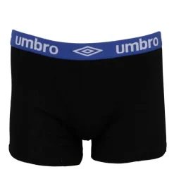 UMBRO Boxer homme coton avec élastique coloré Homme BLEU ROI Best