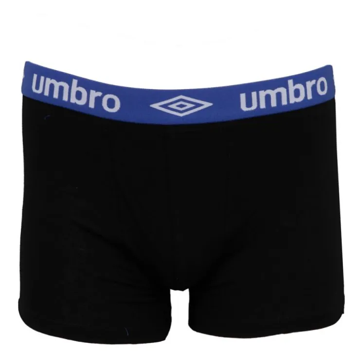 UMBRO Boxer homme coton avec élastique coloré Homme BLEU ROI Best