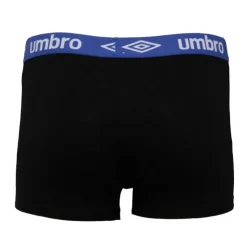 UMBRO Boxer homme coton avec élastique coloré Homme BLEU ROI Best