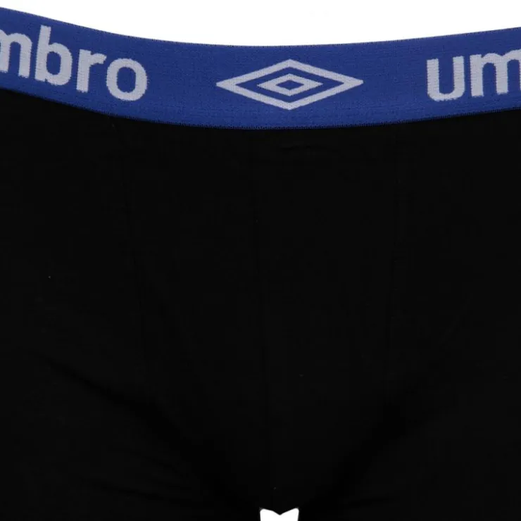 UMBRO Boxer homme coton avec élastique coloré Homme BLEU ROI Best
