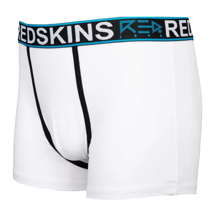 REDSKINS Boxer élastique boleslaw avec bande de couleur Homme BLANC Hot