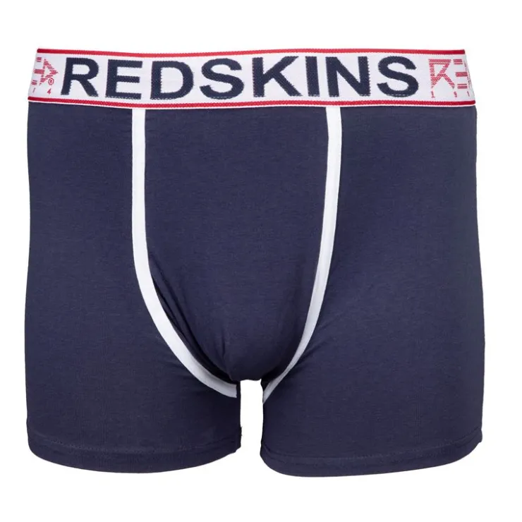 REDSKINS Boxer élastique boleslaw avec bande de couleur Homme BLEU FONCE Hot