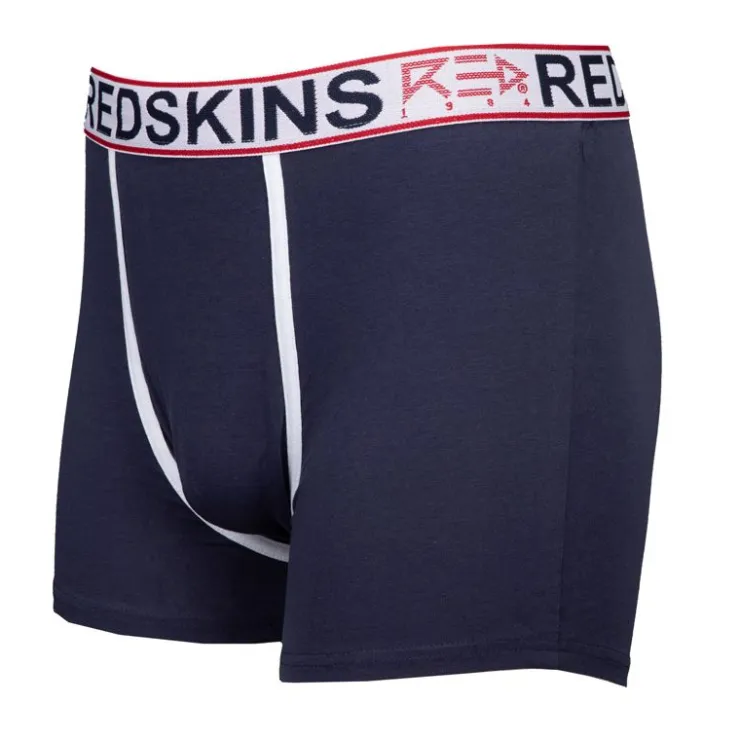 REDSKINS Boxer élastique boleslaw avec bande de couleur Homme BLEU FONCE Hot