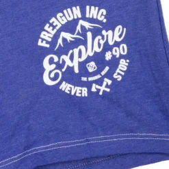 FREEGUN Boxer élastique imprimé neige avec cerf Homme BLEU New