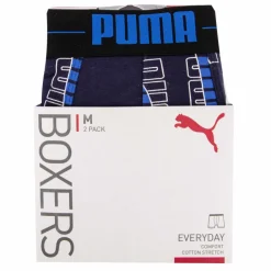 PUMA Boxer lot de 2 701202497 Homme BLEU FONCE Discount