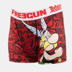 FREEGUN Boxer microfibre Enfant ROUGE Hot