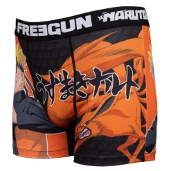 FREEGUN Boxer illustration Naruto Homme NOIR New