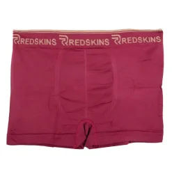 REDSKINS Boxer simless manolo stretch élastique avec liseré Homme BORDEAUX Hot