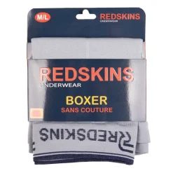 REDSKINS Boxer simless manolo stretch élastique avec liseré Homme GRIS Sale