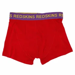 REDSKINS Boxer uni coton stretch Branco Homme ROUGE Clearance