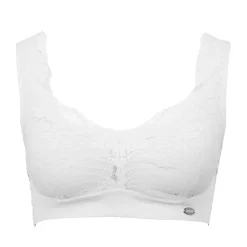 MINELLI Brassiere dentelle nima Femme BLANC New
