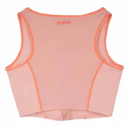 GUESS Brassiere structuré liseré coloré avec fermeture éclair Femme ORANGE CLAIR Online